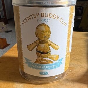 Scentsy C-3PO Buddy Clip in Gold